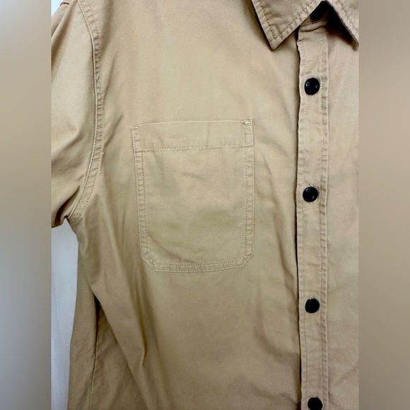 RSQ Other - Men’s RSQ SZ L Tan Button Down Long Sleeved Shirt Gently Worn